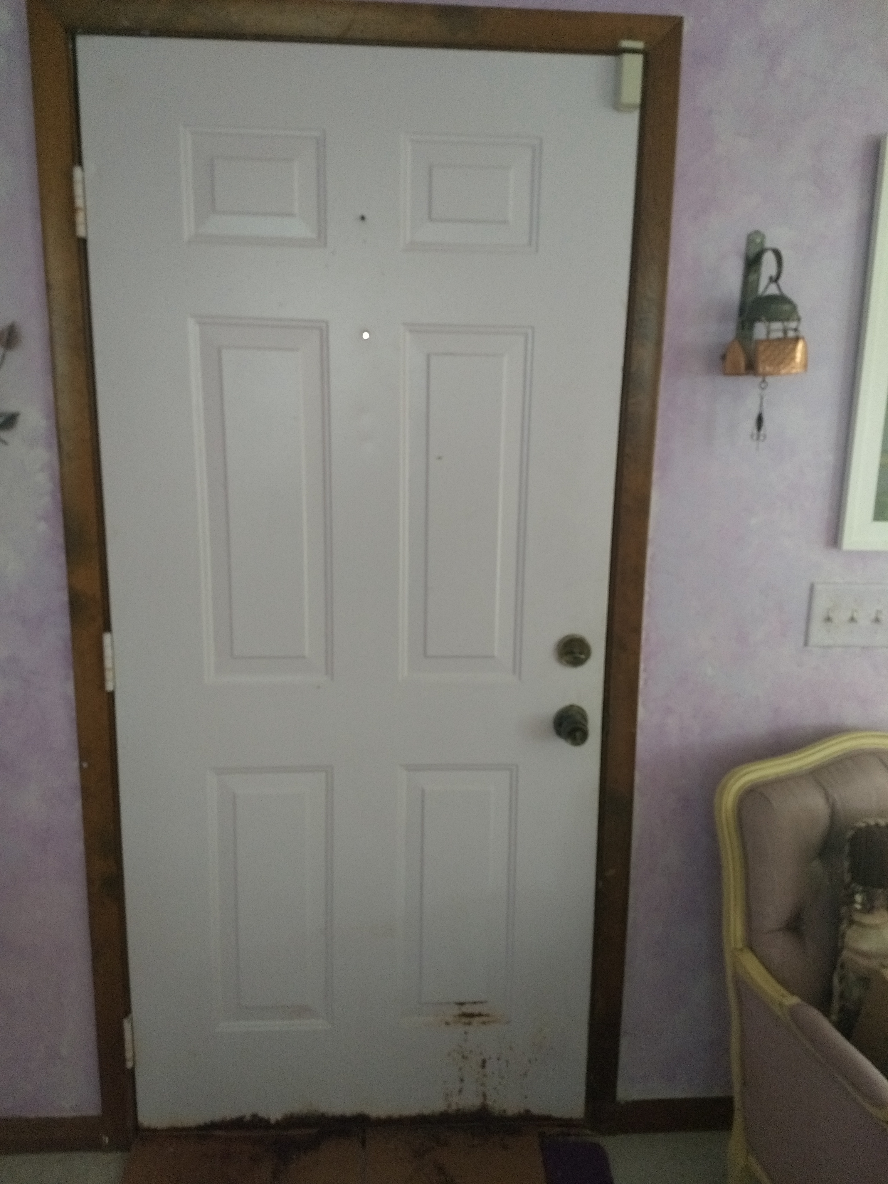 Fromt Door Before