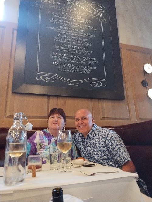 Dinner at Aquitaine Boston