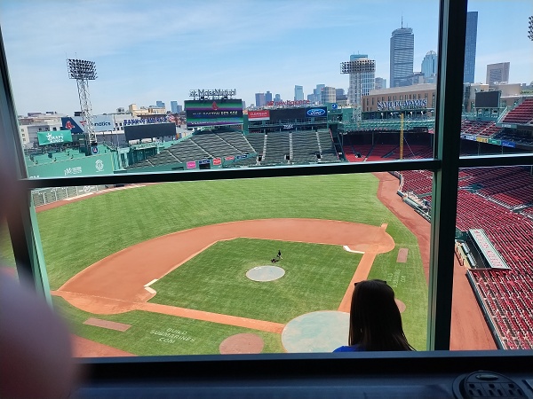 Fenway press box