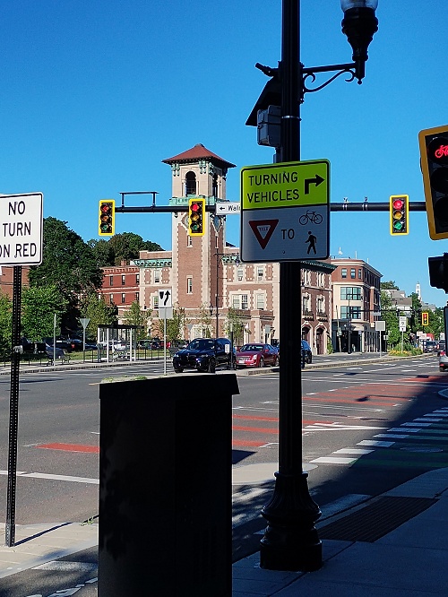 Brookline fire station