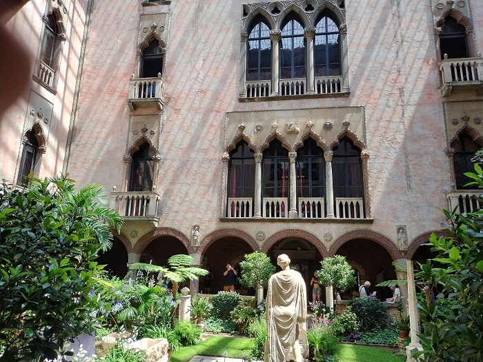 Gardner Museum courtyard