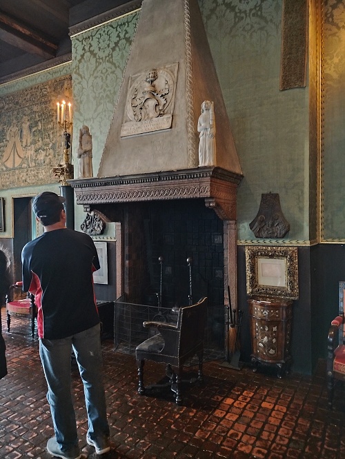 Gardner Museum fireplace