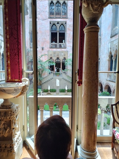 Gardner Museum courtyard