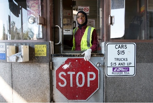 NJ toll taker NJ toll taker