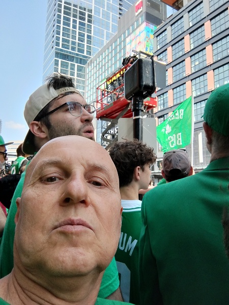 Pre Celtics Parade