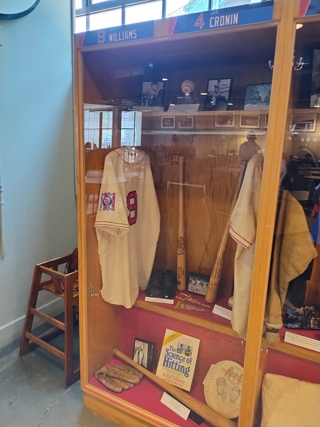 Ted Williams display