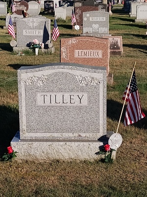 Uncle Tilley and Auntie Olga grave