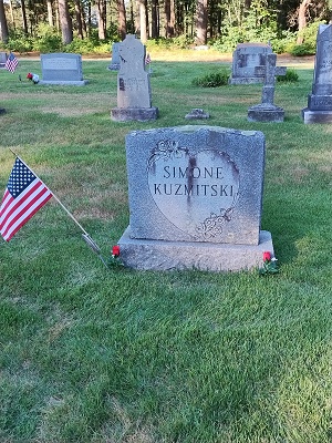 Uncle Pete and Auntie Sadie grave