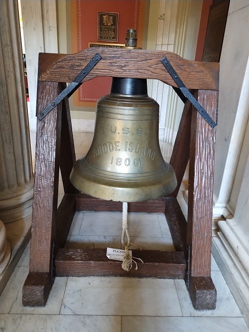 Bell from USS Rhode Island