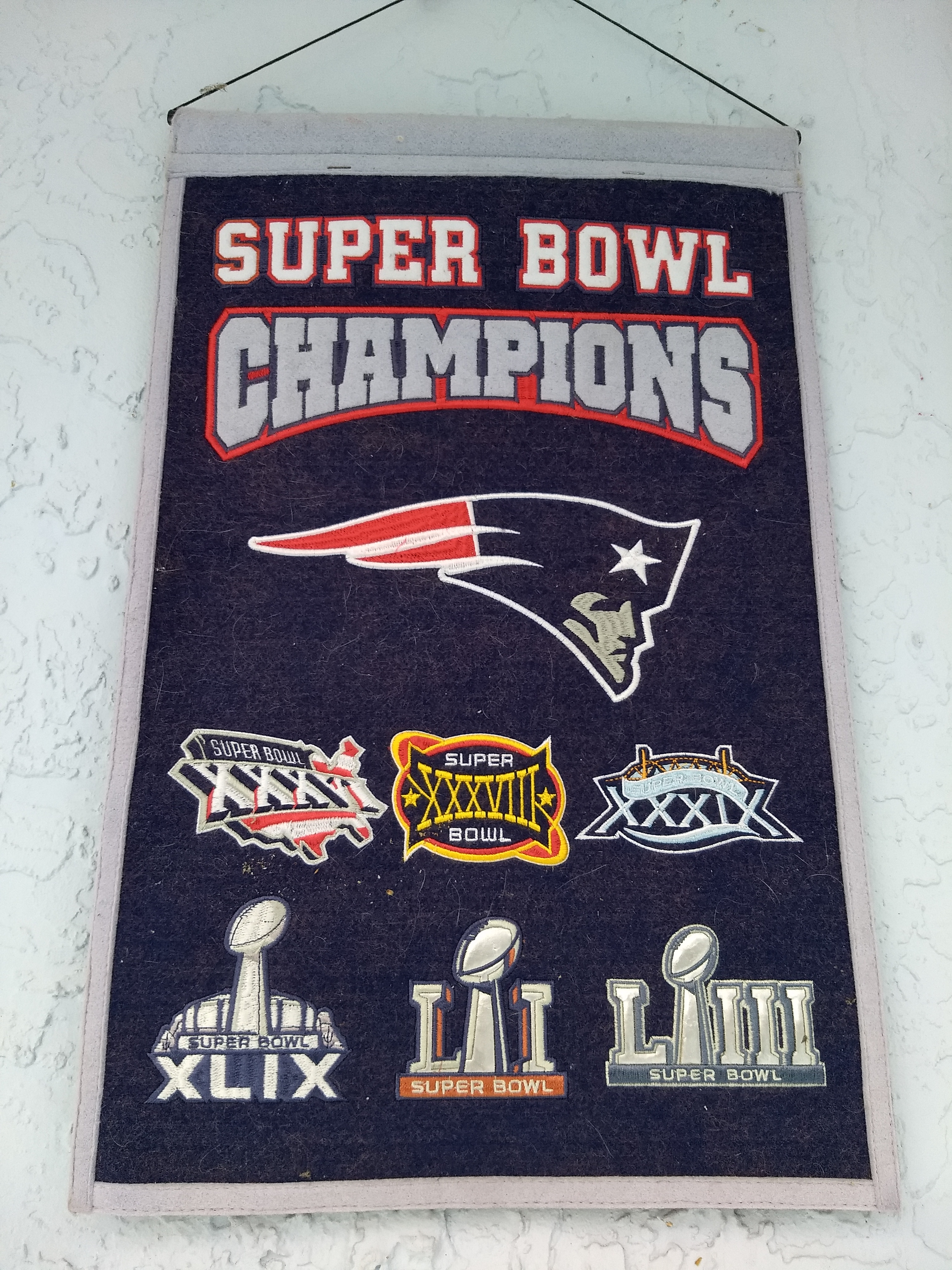 New Patriots flag