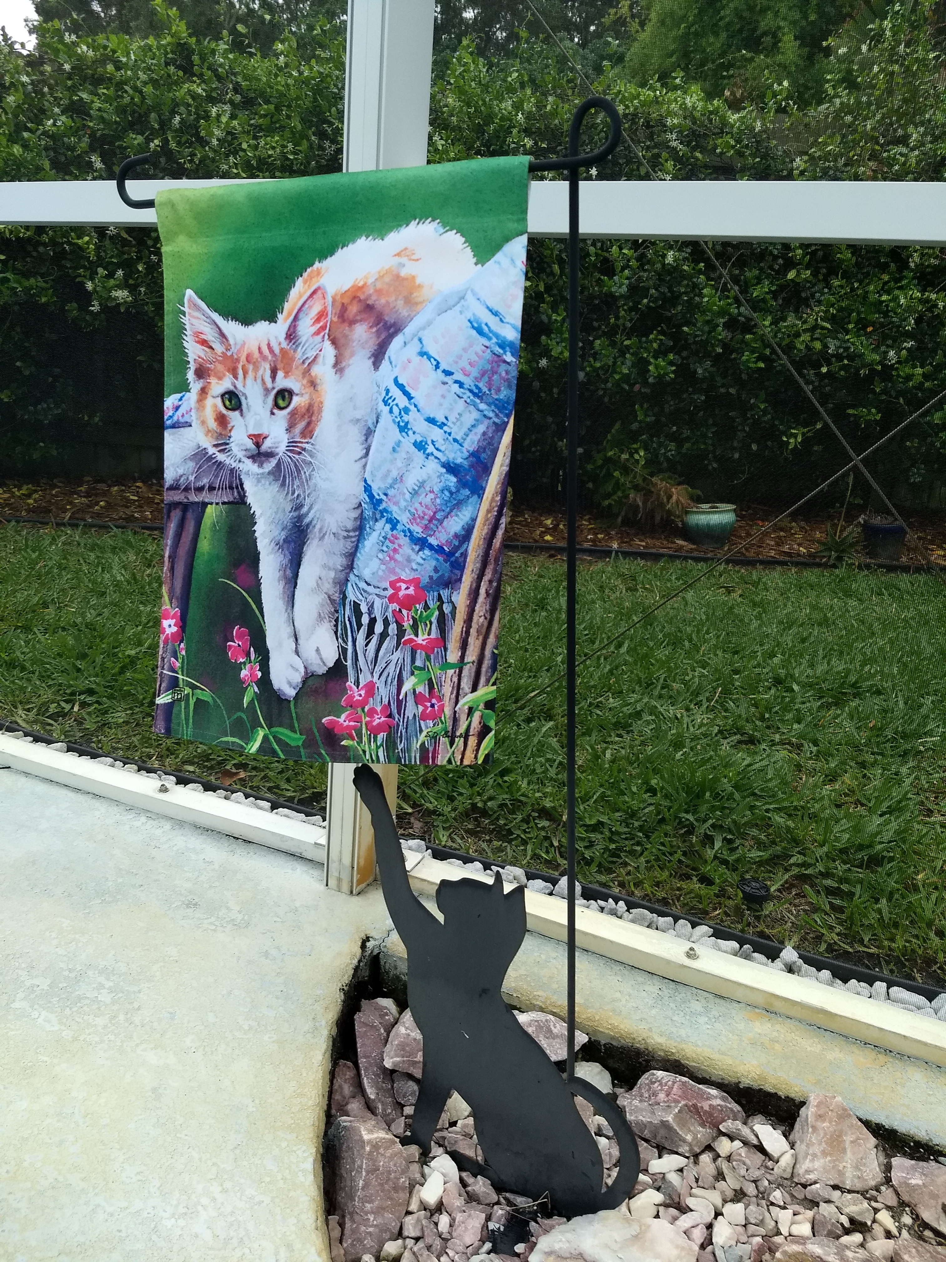 New garden flag